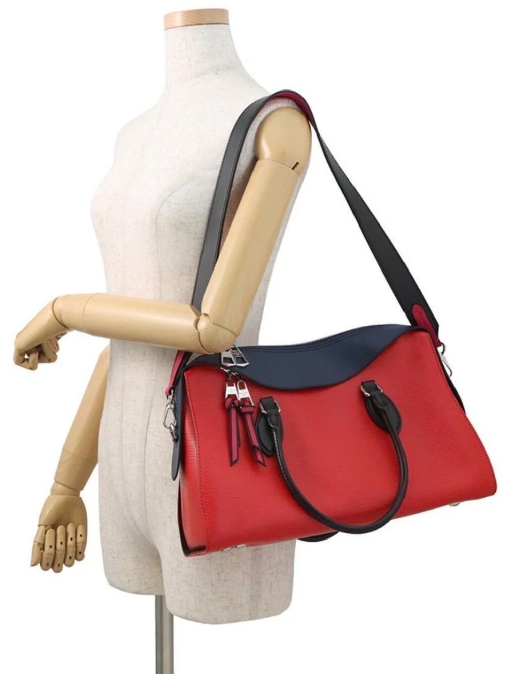Louis Vuitton LOUIS VUITTON Handbag Shoulder Bag Epi Tuileries Tote Leather Red - Picture 3 of 3